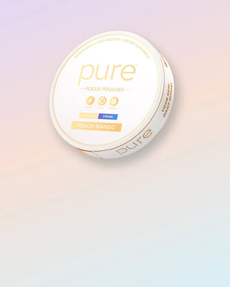 Pure Peach Mango Focus pouches